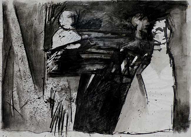Le pianiste / 1965 par ACKERMAN Paul  * Cliquer pour agrandir / Click for enlarge