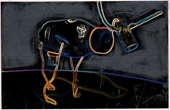 FRED M : Art and cow / 2010 * Cliquer pour voir l'image en grand