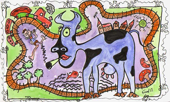 Art and cow / 2011 par FRED M  * Cliquer pour agrandir / Click for enlarge