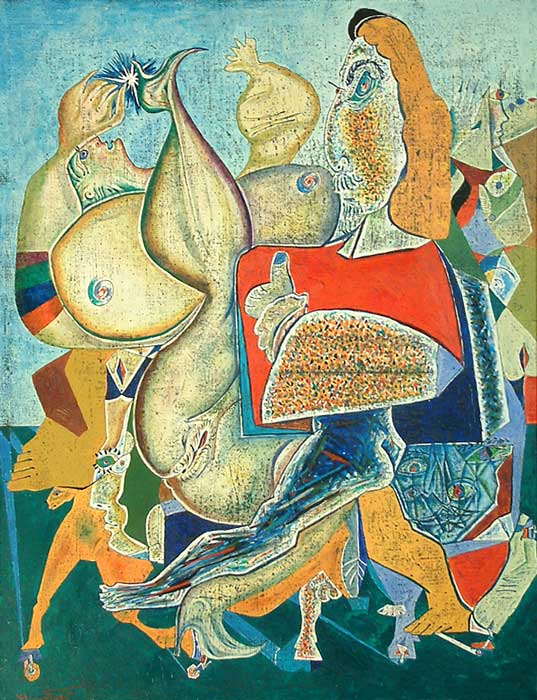Le rêve de Picasso / 1975 par LIAGATCHEV Vladimir  * Cliquer pour agrandir / Click for enlarge