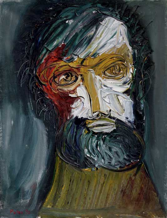 Le peintre yuri Gourov / 1990 par PUTOV Alexander  * Cliquer pour agrandir / Click for enlarge