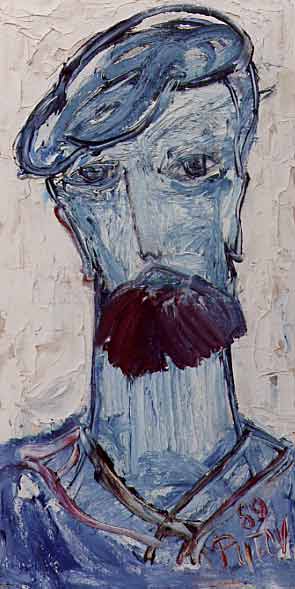 PUTOV Alexander : Portrait de Youri TITOV 1989 * Cliquer pour voir l'image en grand