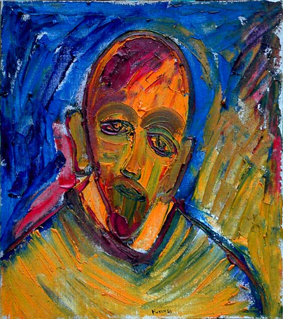 Hommage à Van Gogh / 1991 par PUTOV Alexander  * Cliquer pour agrandir / Click for enlarge