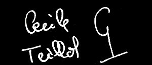 Signature de TEILLOL Cécile