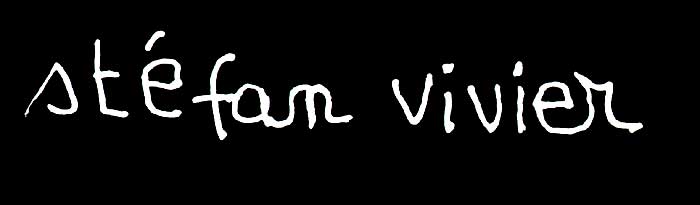 Signature de VIVIER Stéfan
